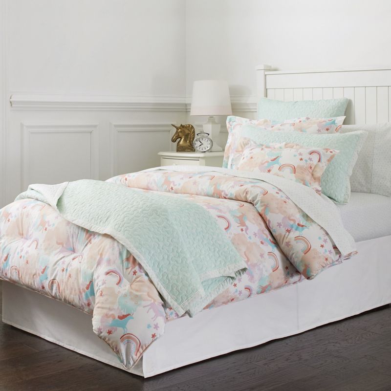 Lullaby Bedding Percale Crisp feel Printed 100% Cotton Sheet Set, 2 of 4