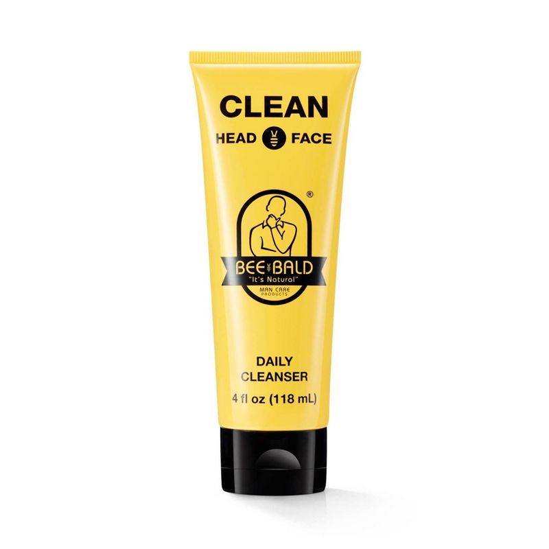 Bee Bald Clean Head and Face Daily Cleanser - 4 fl oz, 1 of 7