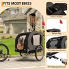 COZONY Bicycle Dog Carrier, 88 lbs Capacity Pet Bike Trailer with Air Tires, Foldable Waterproof Design and Universal Coupler - 4 of 4