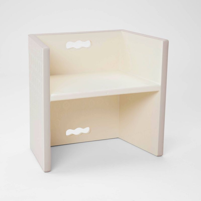3-in-1 Step Stool for Kids&#39; Chair Stair Ivory - B. Spaces, 4 of 12