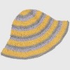 Anna-Kaci Women's Vibrant Multicolored Crochet Bucket Hat - 2 of 4