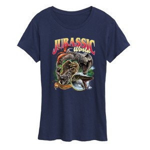 Women's - Jurassic World: Rebirth - Bootleg Short Sleeve Graphic T-Shirt - 1 of 4