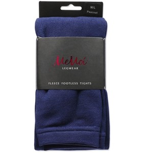 Memoi Women's Premium Fleece Lined Winter Footless Tights - 1 of 3