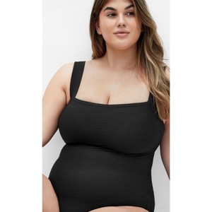 Women's Plus Size Maui 1 Piece - black | CITY CHIC - 1 of 4