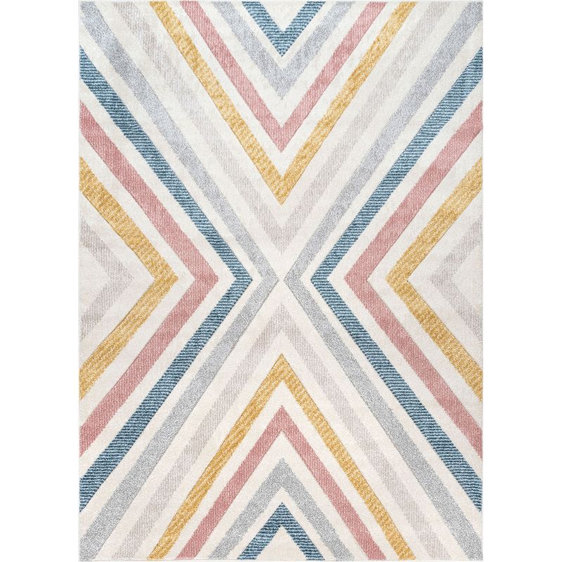 nuLOOM Neveah Contemporary Chevron Area Rug, 1 of 11