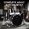 Best Choice Products 5-Piece Beginner Drum Set w/ Snare, Bass, Toms, Cymbal, Hi-Hat, Sticks, Chair, Drum Pedal - 3 of 4