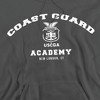United States Coast Guard Academy Official Circle Logo Adult Pull-Over Hoodie - 2 of 4
