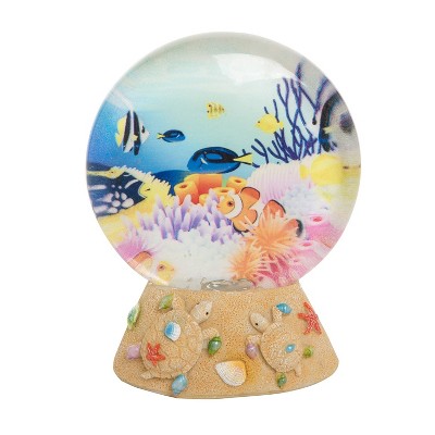 Beachcombers 5.9" Resin Deep Sea Scene Waterball