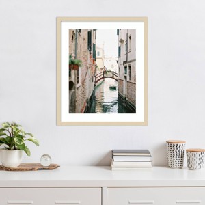 Amanti Art Love In Italy by Justine Milton Wood Framed Wall Art Print - 1 of 4