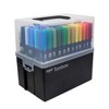 Portable Marker Case, 108 slots - Tombow: Black Plastic Storage & Organization for Craft Supplies - 2 of 4