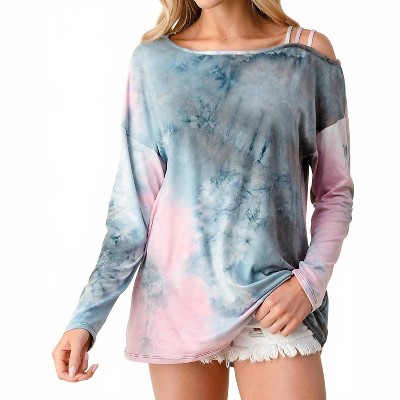Women's Tie Dye Strappy Top - Blumin
