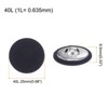 Unique Bargains Metal Shank Round Cloth Covered DIY Sewing Buttons 20 Pcs - 2 of 4