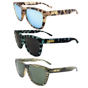 3 Pairs of Epoch Eyewear Vibe Sunglasses with Teal Mirror, Flash Mirror Lenses - 1 of 4