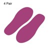Unique Bargains Home Classroom Floors Stairs Decal PVC Footprint Sticker 4 Pairs - 3 of 4