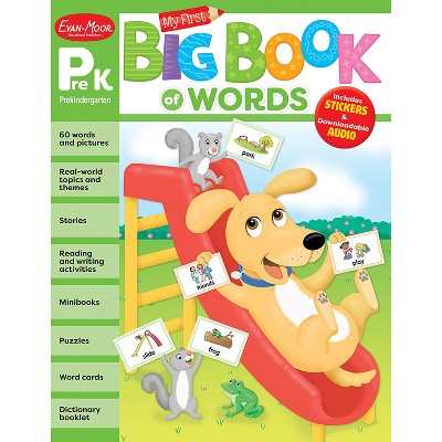 Evan-Moor® My First Big Book of Words, Grade PreK