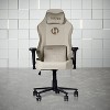 NicBex Adjustable Ergonomics Gaming Chair,360° Swivel Office Chairs with Head&Lumbar Pillow,90°-135° Reclining Chair for Office&Home,300lbs Max,Beige - 2 of 4