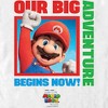 Men's The Super Mario Bros. Movie Mario Our Big Adventure Begins Now T-Shirt - 2 of 4
