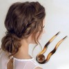 Unique Bargains Women's Grace U-shaped Hair Pins 5.12"x1.42"x0.59" 1 Pc - 2 of 3
