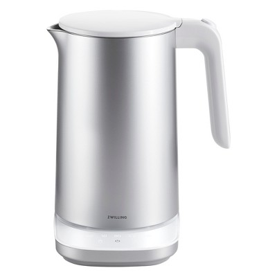 Zwilling Enfinigy 1.56-qt Cool Touch Stainless Steel Electric Kettle Pro,  Tea Kettle, Silver : Target