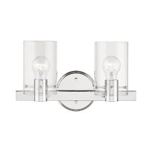 Livex Lighting Munich 2 - Light Vanity in  Polished Chrome - 1 of 4