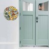 Slickblue Colorful Sea Turtle / Sea Life Metal Wall Art, 24” Handcrafted Steel for Indoor/Outdoor Use - 3 of 3