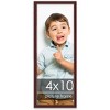 PosterPalooza | 4x10 Wood Frame with UV Acrylic, 6 Finishes: Black, White, Bronze, Silver, Wood, Mahogany - 2 of 4