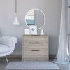CAVINAS 3 Drawers Dresser for Bedroom,Modern Drawers with Black Handle for Kids Room,Living Room,Entry and Hallway - 2 of 4