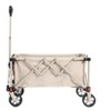 Folding Wagon Cart with All Terrain Wheels,Heavy Duty Garden Carts with Adjustable Handle - 2 of 4