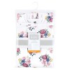 Hudson Baby Infant Girl Convertible Swaddle Sleep Sack, Blush Navy Floral - 2 of 4