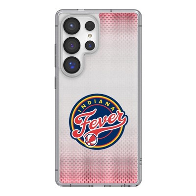 Keyscaper WNBA Linen Clear Cell Phone Case for Galaxy S24 Ultra