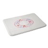 Deny Designs April Lane Art Fancy Bow Monogram Memory Foam Bath Mat - 2 of 4