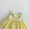MyKids-USA Summer Hot Selling Baby Kids Girls Princess Sleeveless Plaid Dress - 2 of 4