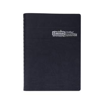 2024 House of Doolittle 7" x 10" Daily & Monthly Appointment Book Black (2896-32-24) 289632-24