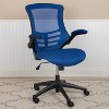 Emma and Oliver Mid-Back Mesh Swivel Ergonomic Task Office Chair with Flip-Up Arms - 2 of 4