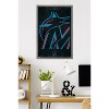 Trends International MLB Miami Marlins - Logo 25 Framed Wall Poster Prints - 2 of 4