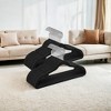 Velvet Hangers 50 Pack, Non-Slip Clothes Hangers, Suit Hangers with Shoulder Notches, 360¡ã Swivel Hook, Space-Saving Black - 3 of 4