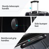 3 Piece Hardshell Luggage Sets, Expandable Suitcase with Spinner Wheels and TSA Lock, in Gradient Color, 20"+24"+28"--ModernLuxe - 4 of 4