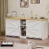 PAKASEPT TV Stand for 65 Inches TVs Modern Entertainment Center with Litter Box Enclosures, Litter Box Enclosures Furniture & Television Stands - 3 of 4