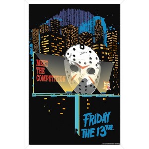 Trends International Friday the 13th: Seasons of Scare - Billboard Framed Wall Poster Prints - 1 of 4