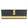 Storied Home Decorative Metal Boxes with Lid, Set of 3 - 4 of 4