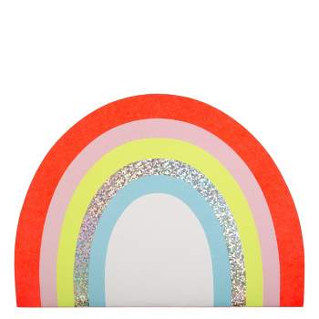 Meri Meri Pastel Heart Glitter Stickers (pack Of 10) : Target