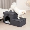 Ashfield & Harkness 2 Step Pet Stairs, Ladder for Cats or Small Dogs - 4 of 4
