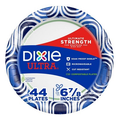 Dixie 1000-Pack Paper Leak Proof Disposable Dessert Plates in the Disposable  Plates department at