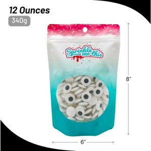 Sprinkle Me This – Large Spooky Eyes Toppers – Candy Eyes for Halloween Decorating & Dessert Topping - 1 of 4