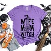 Simply Sage Market Women's Wife. Mom. Witch Short Sleeve Graphic Tee - 2 of 4