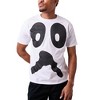 Ghost Halloween Costume Men's White Short Sleeve Tee - 2 of 4