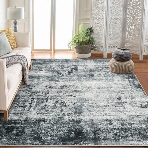 Area Rugs Washable Large Modern Abstract Living Room Rug Soft Anti-Skid Carpet Indoor Non-Shedding Carpets for Bedroom Dining Farmhouse Nursery Office - 1 of 4