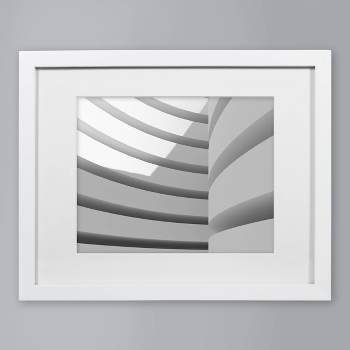 11" x 14" Matted to 8" x 10" Single Picture Gallery Frame White - Room Essentials™
