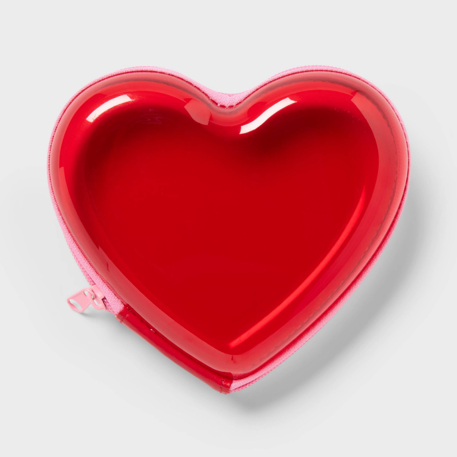 Valentine's Day Plastic Gift Bag Red Heart - Spritz™