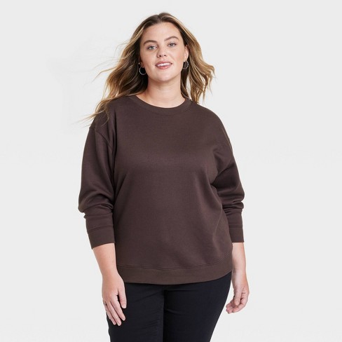 Universal Thread Women's Plus Size Raglan Sleeve Crewneck